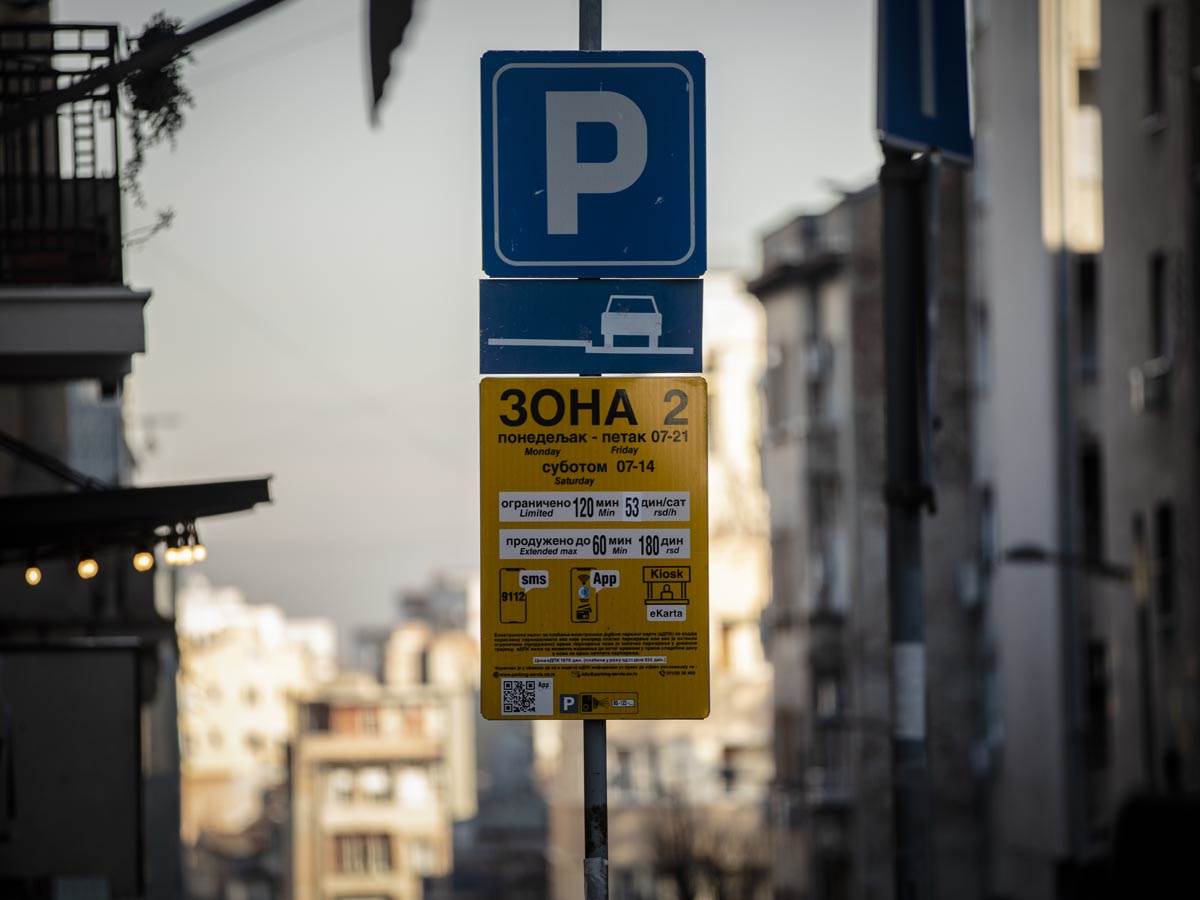  Beogradu postoje četiri osnovne i jedna dodatna parking zona sg2023 