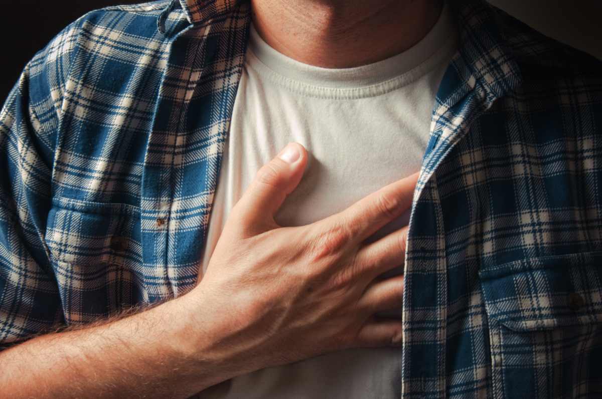  Nedostatak daha simptom koronarne bolesti srca 