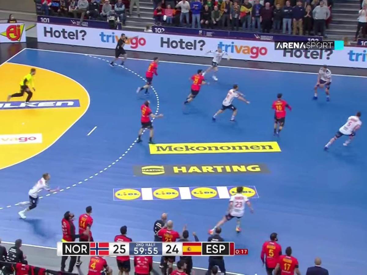  Španija pobedila Norvešku u rukometu video snimak 