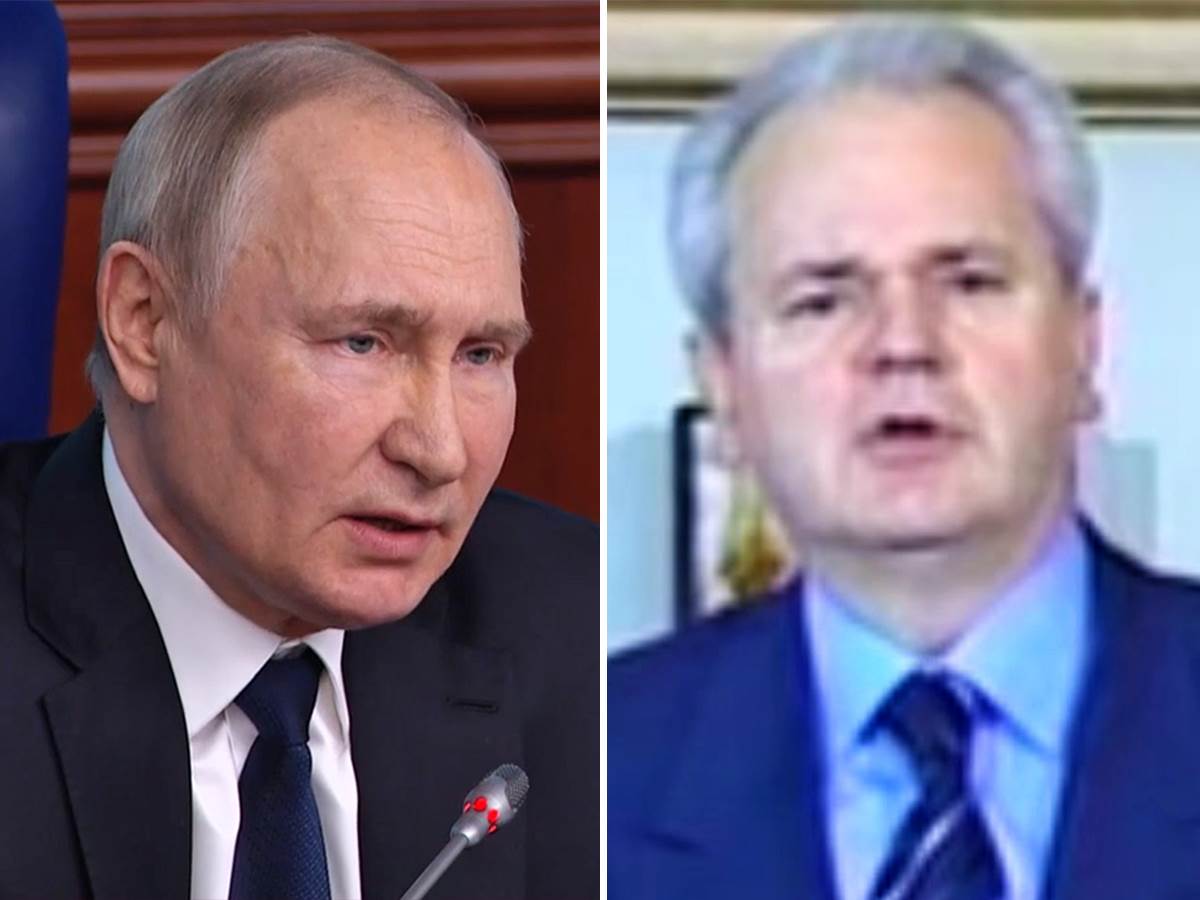  Vladimir Putin i Slobodan Milošević 