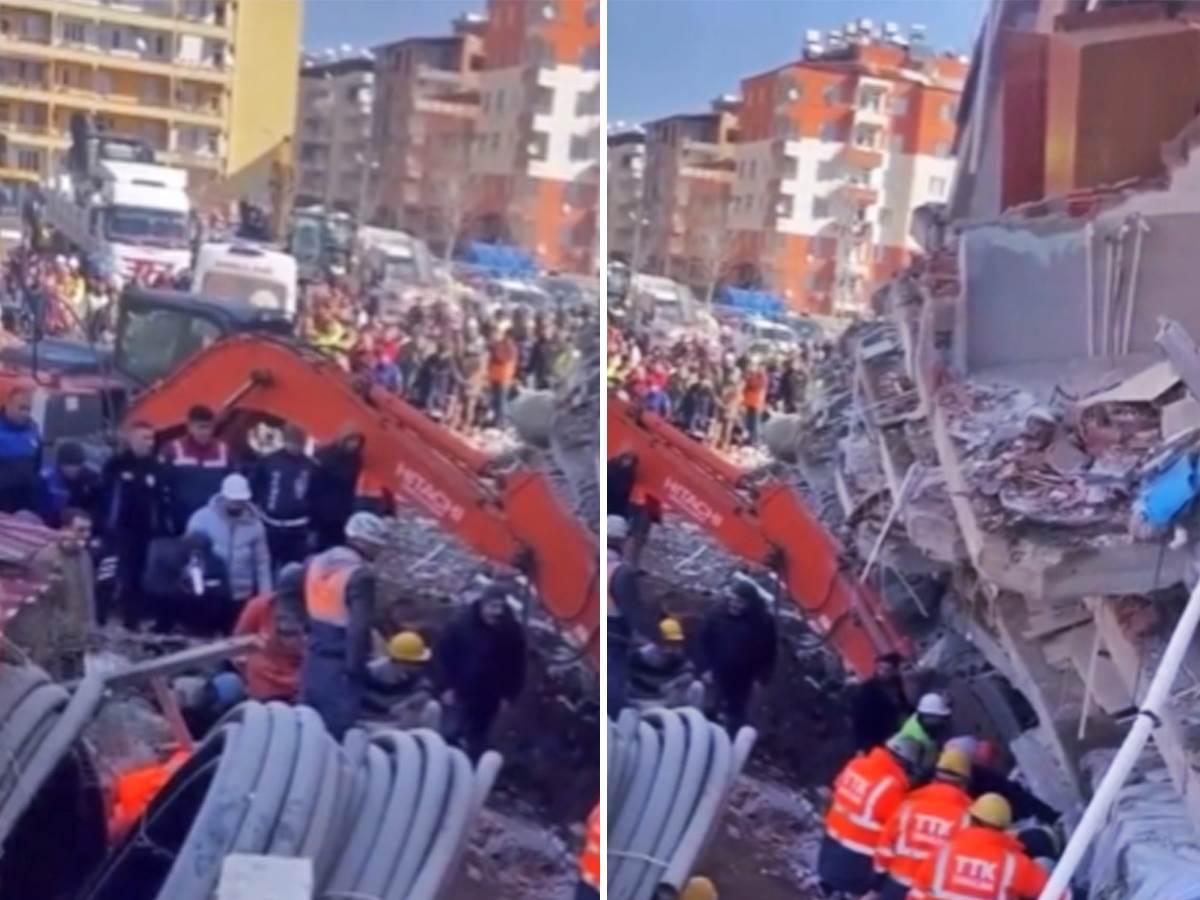  Snimak tišine u ruševinama posle zemljotresa u Turskoj 