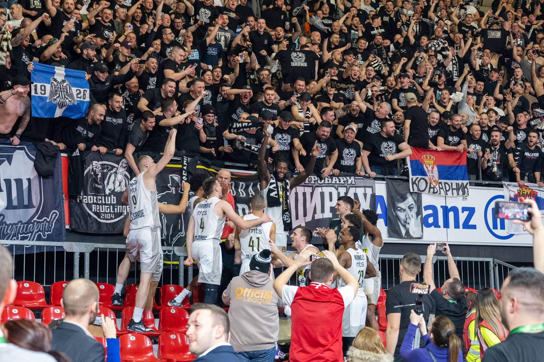  Grobari Bajern Partizan 