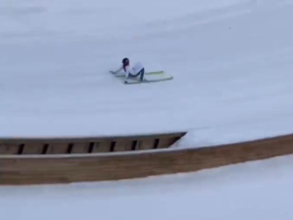  Norvežanka se uplašila smrti tokom ski skoka 