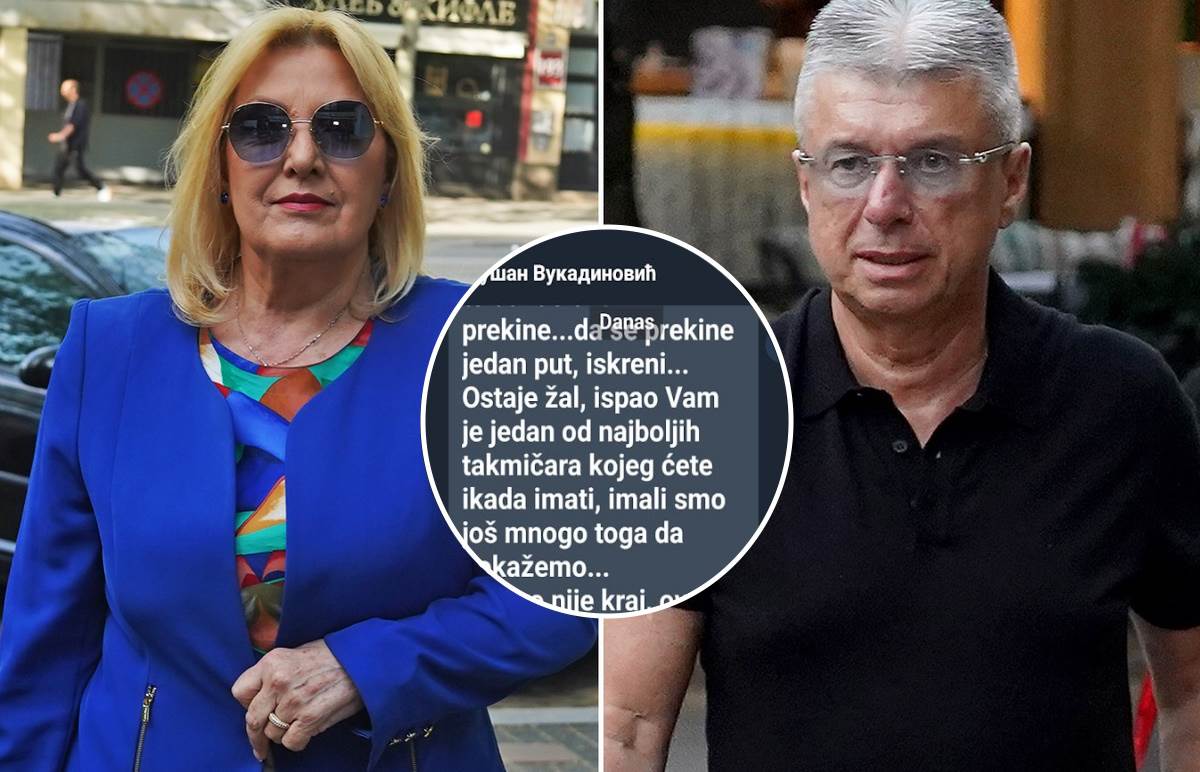  Saša Popović o Snežani Đurišić objavio poruku od Dušana Vukadinovića 