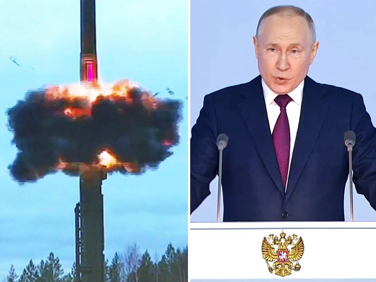  Vladimir Putin o balističkoj raketi Sarmat 