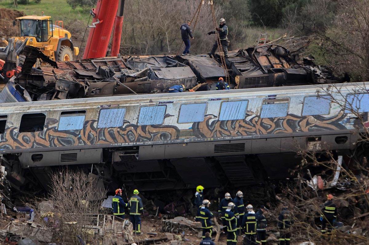  Preživeo železničku nesreću u Grčkoj 