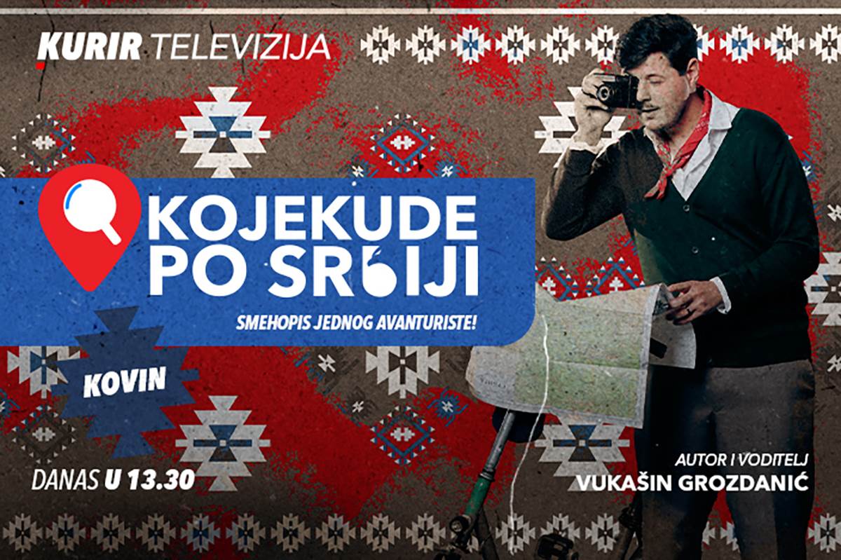  Ne propustite još jednu uzbudljivu epizodu emisije "Kojekude po Srbiji" u 13.30 časova 