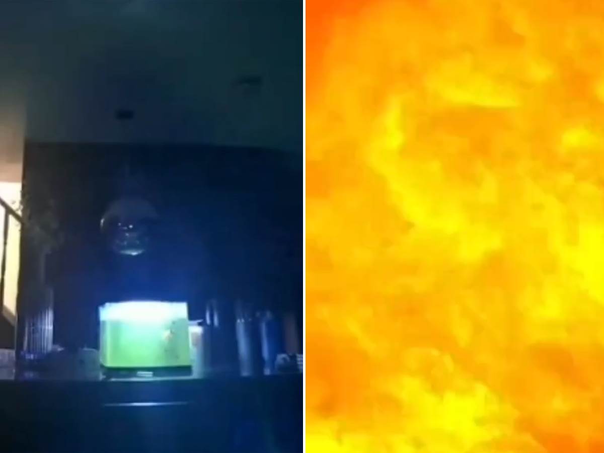  Snimak eksplozije u kući 