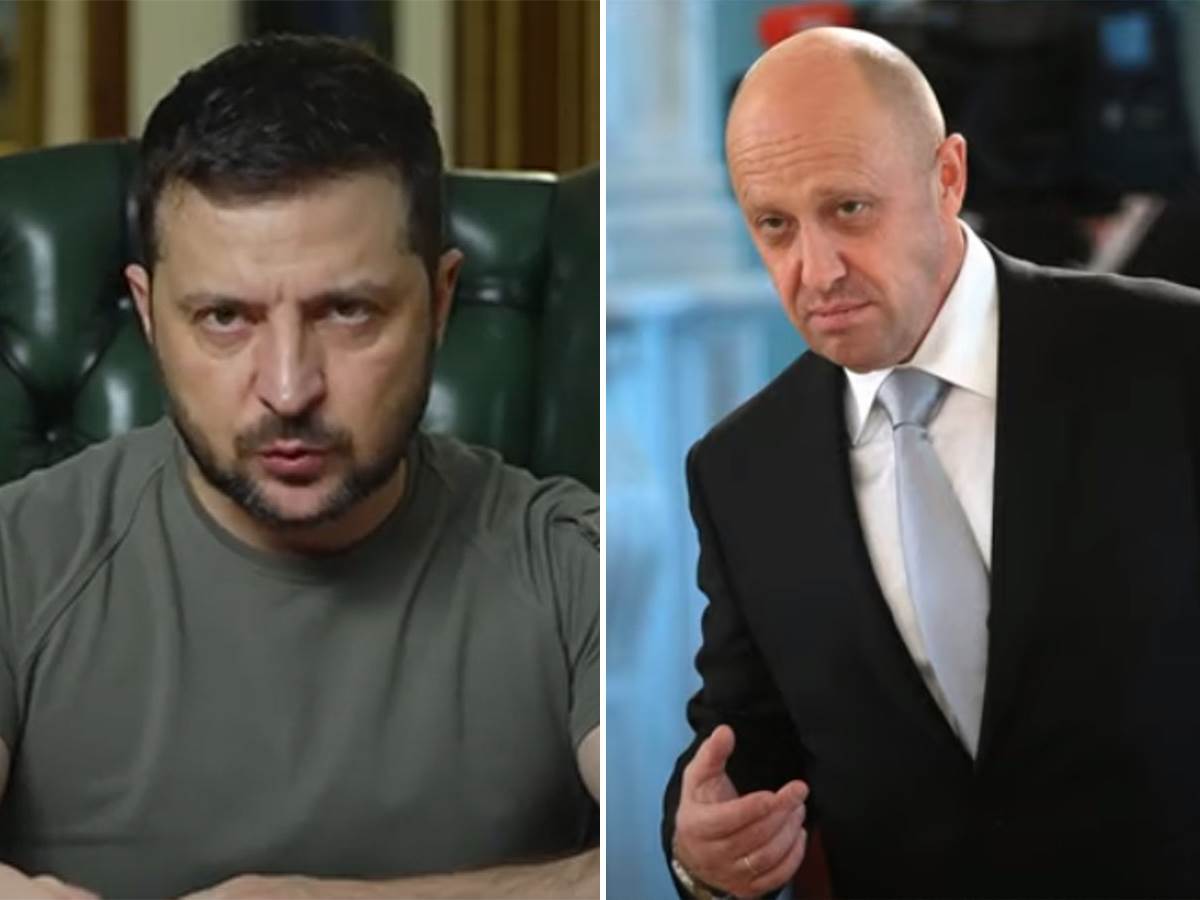  Šef Vagnera Jevgenij Prigožin poslao video poruku predsedniku Ukrajine Volodimiru Zelenskom 