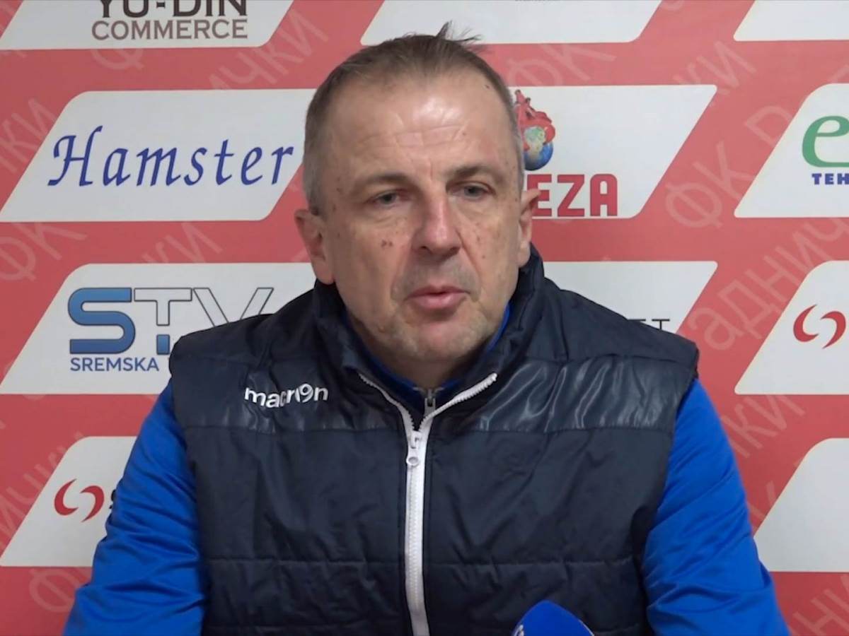  Radnički iz Sremske Mitrovice smenio trenera tri dana pre utakmicu sa Crvenom zvezdom 
