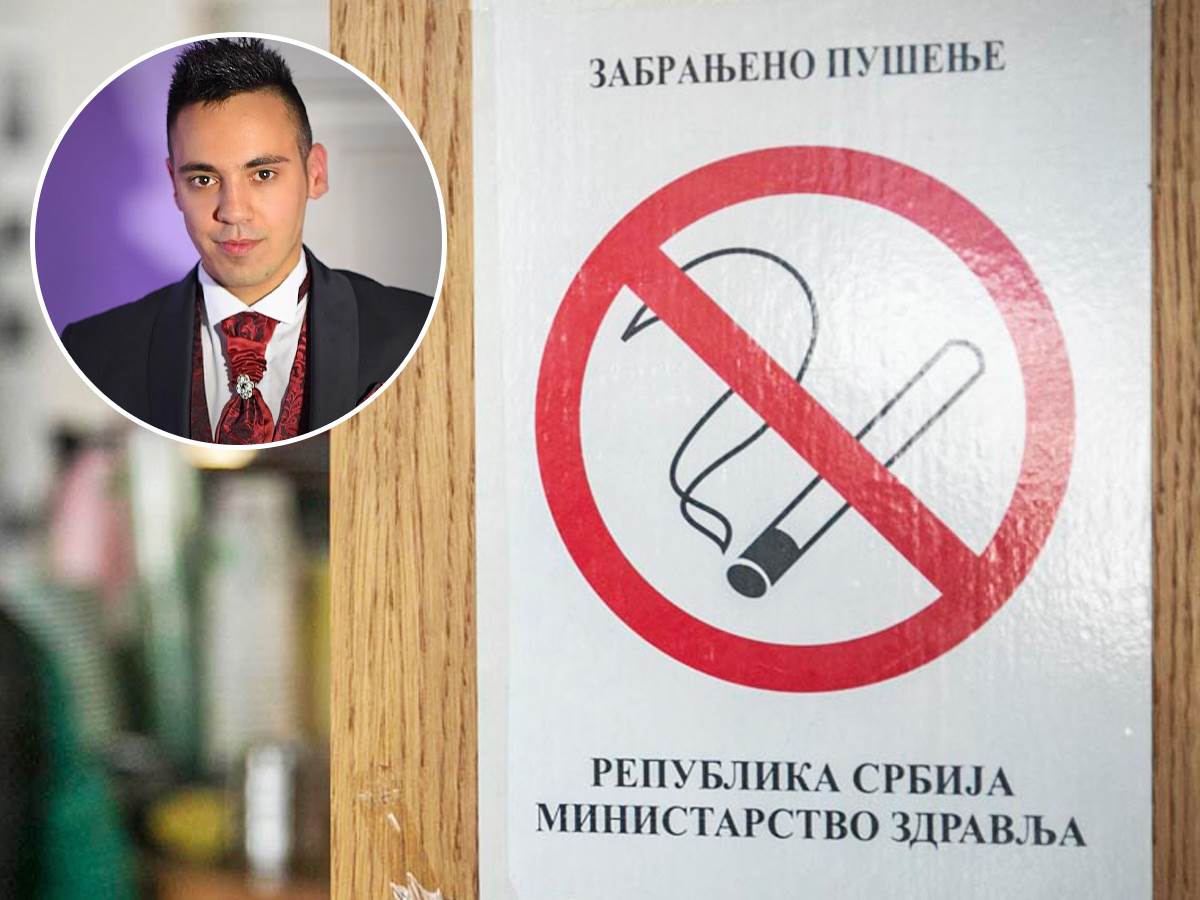  Udruženje ugostitelja Srbije o predlogu Zakona o zabrani pušenja u zatvorenim prostorijama 