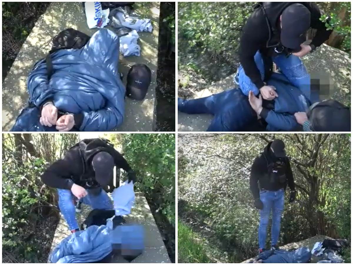  Snimak hapšenja pucača iz Obrenovca 