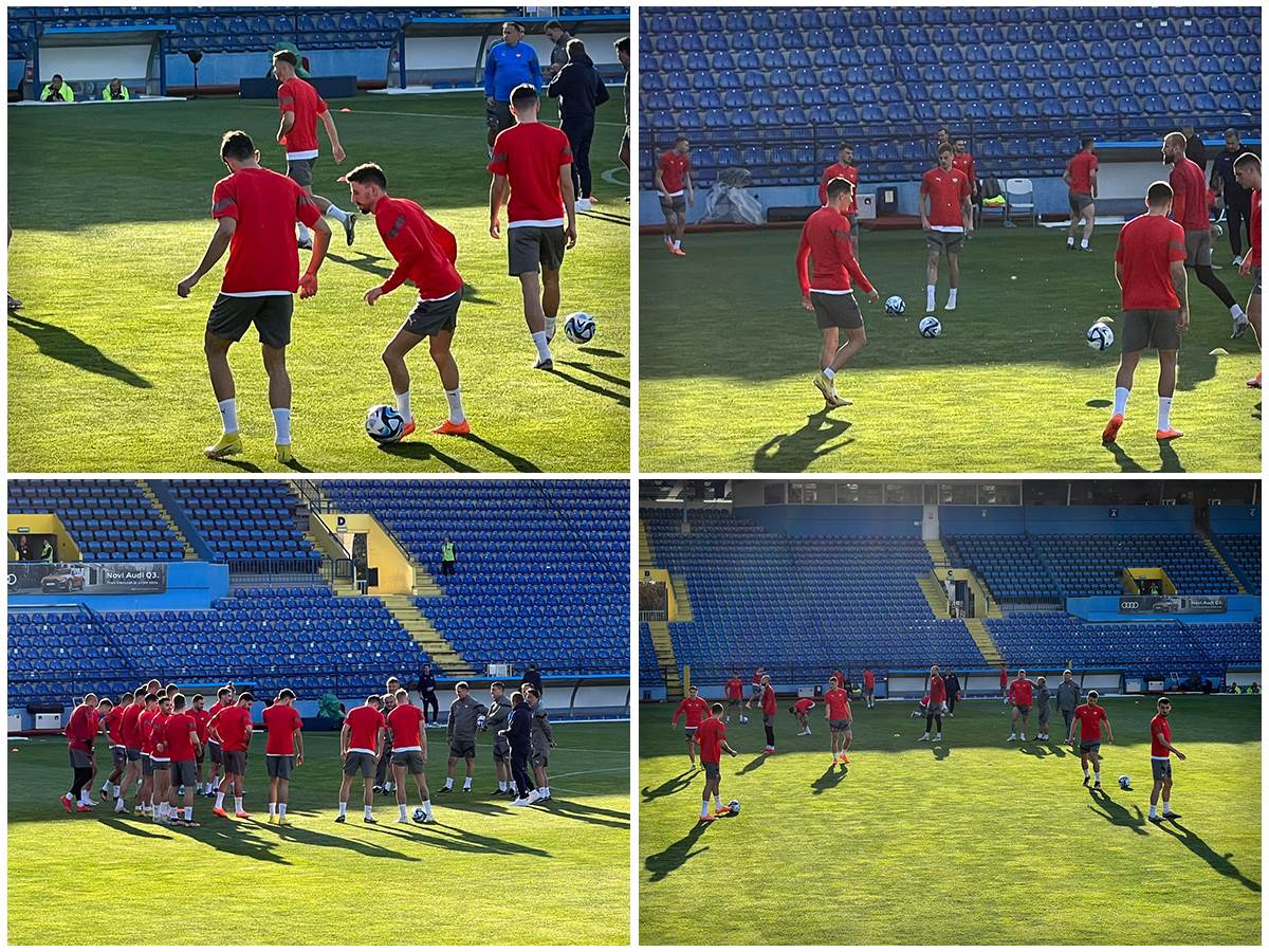  Trening Srbije na stadionu pod Goricom u Podgorici 