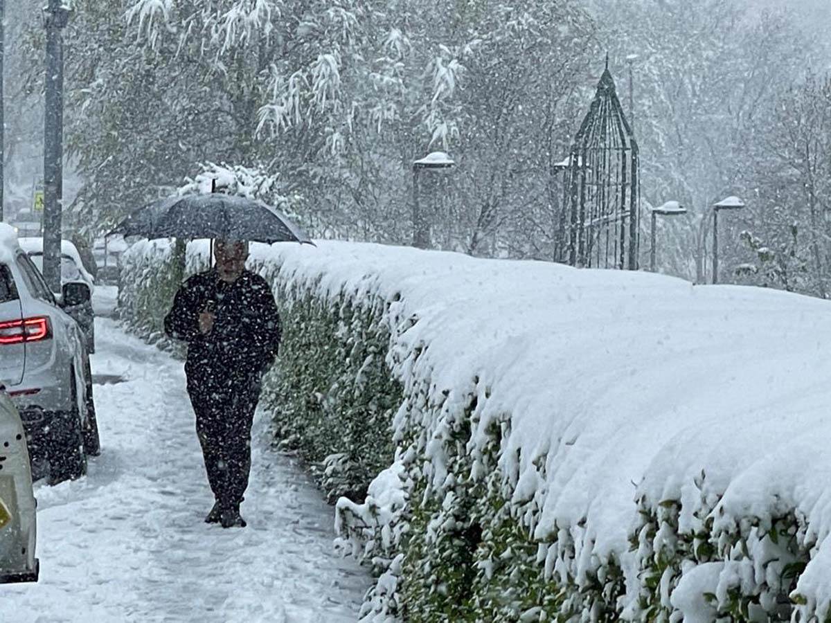  U Sloveniji palo oko dva metra snega 