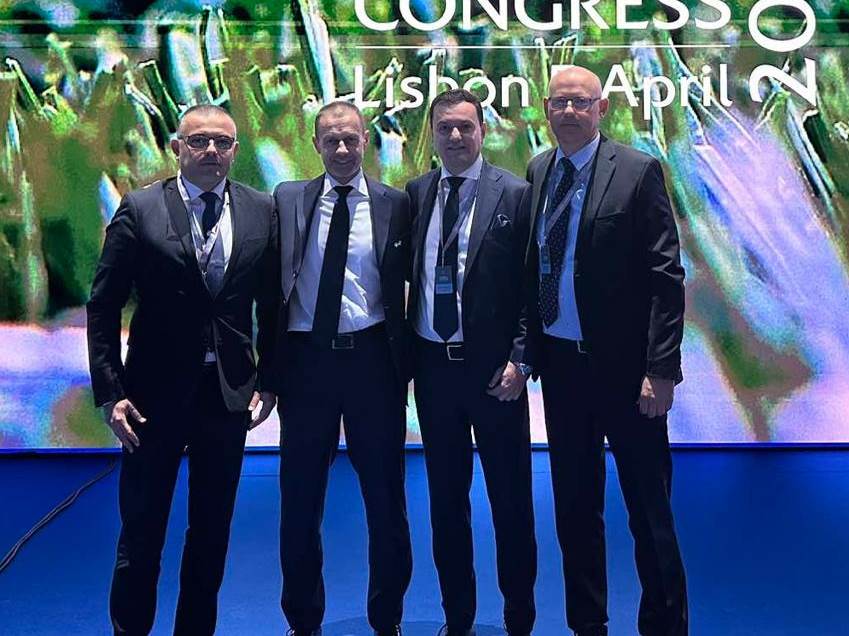  Delegacija FSS na UEFA kongresu u Lisabonu 