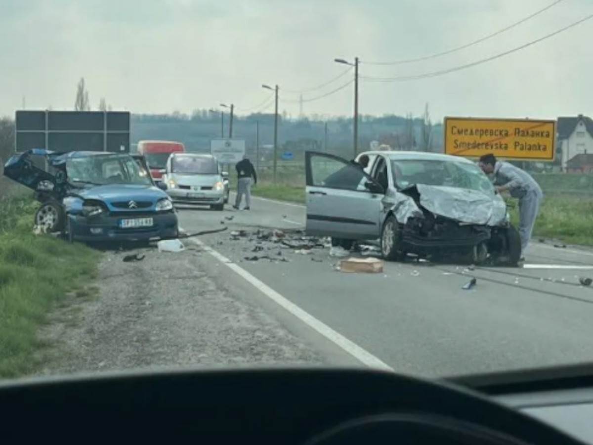  Teška saobraćajna nesreća kod Smederevske Palanke 