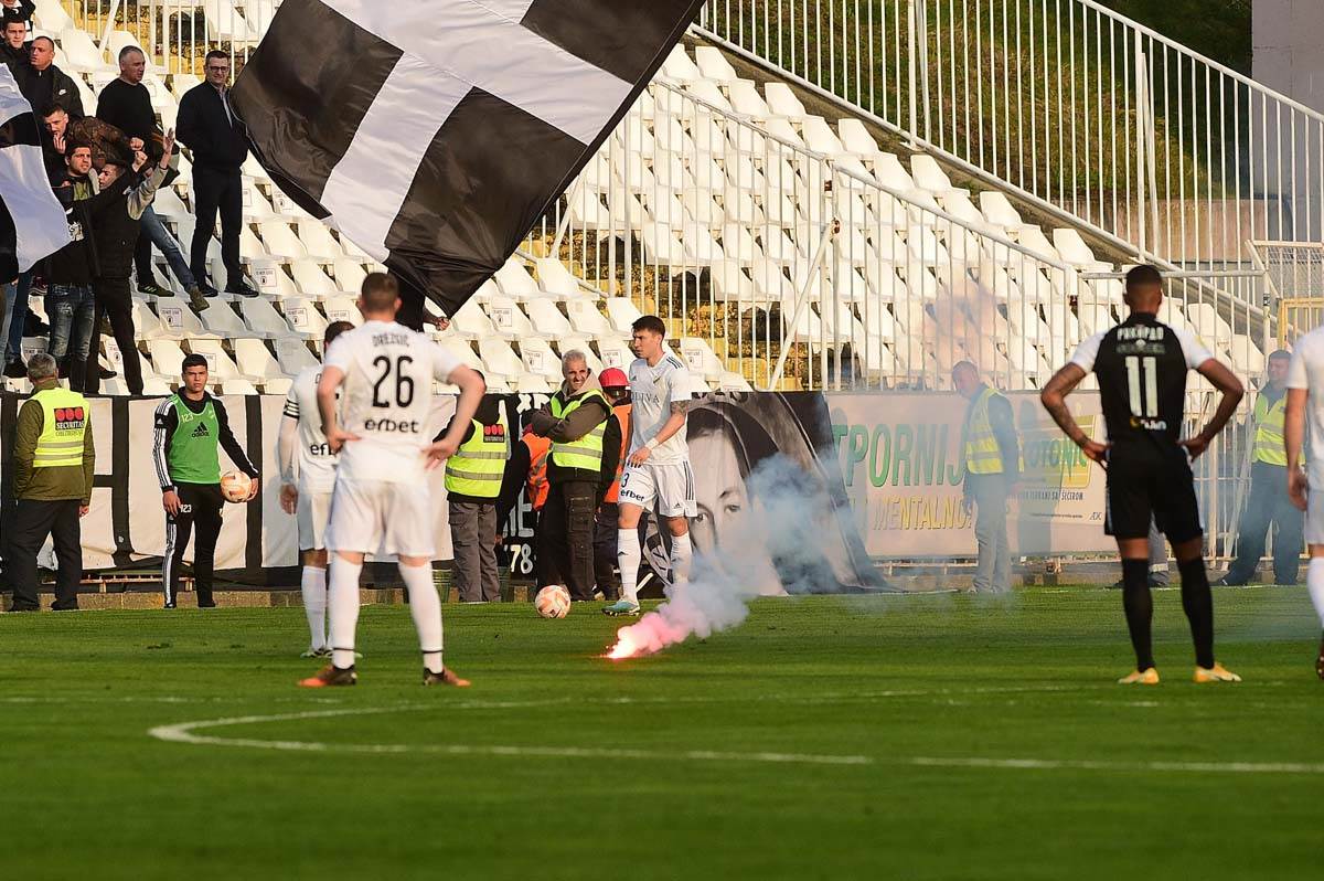 Odložena utakmica Partizan Čukarički 