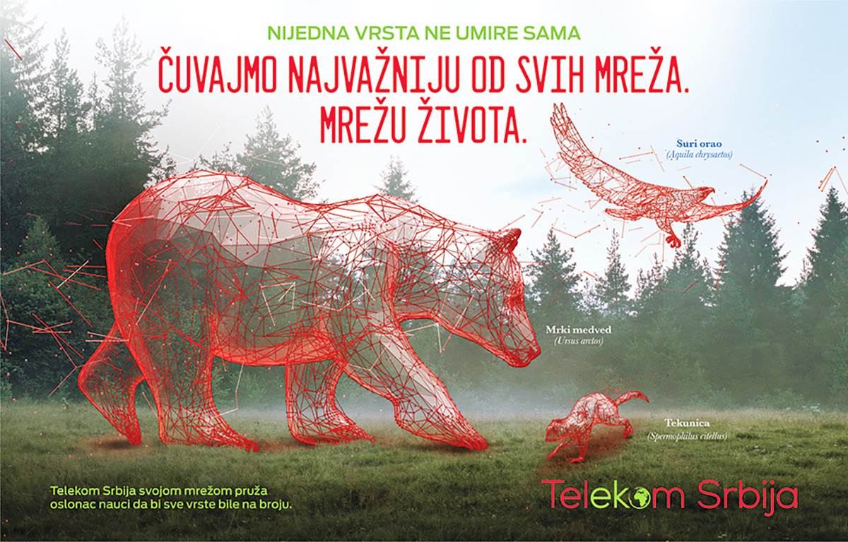  Telekom Srbija svojom mrežom pruža oslonac nauci da bi sve vrste bile na broju 