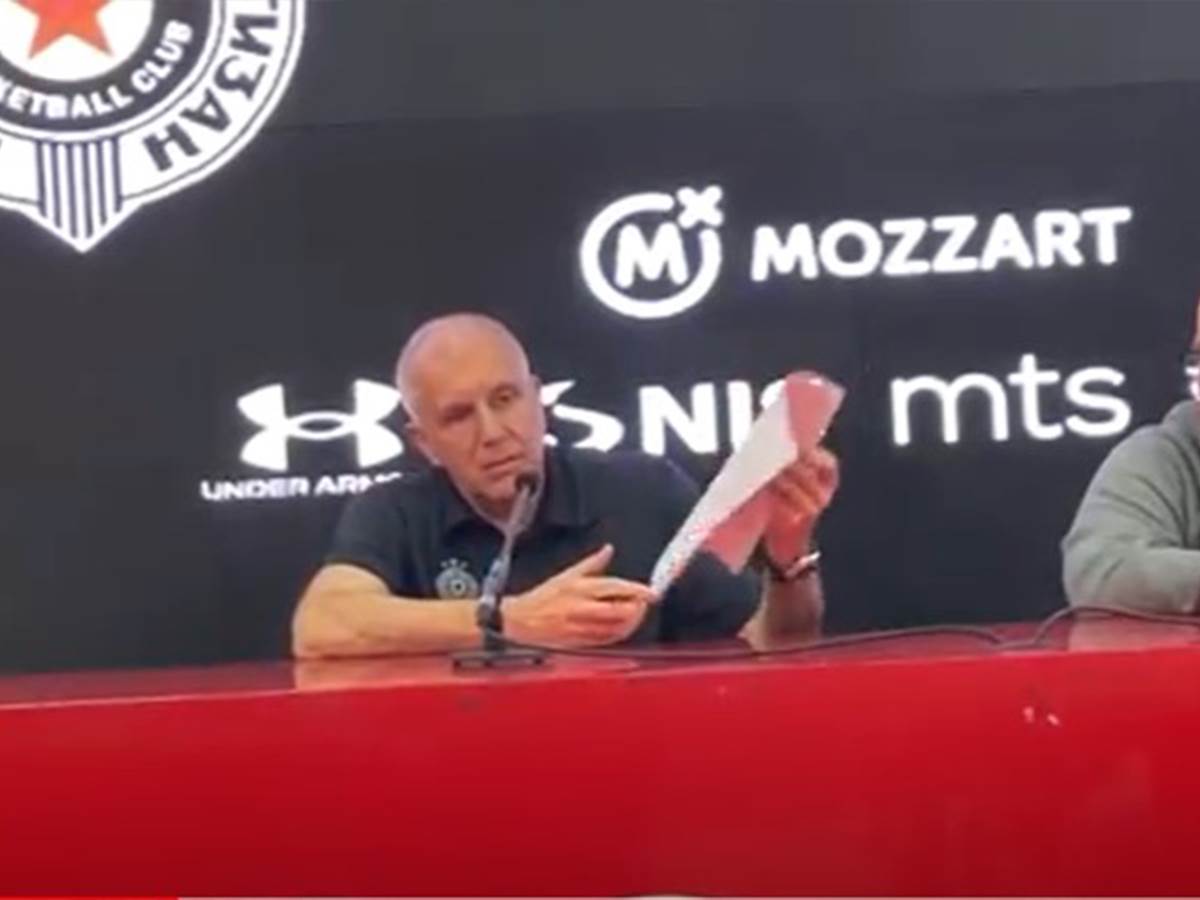  Željko Obradović konferencija uživo pred Partizan Real Madrid Evroliga 