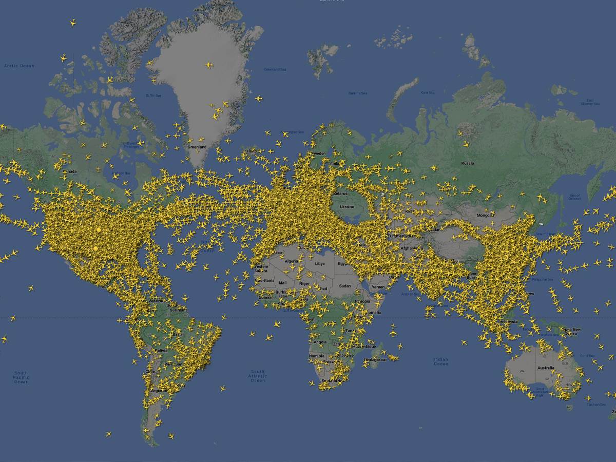  Flajtradar pratio 250.000 letova za jedan dan 