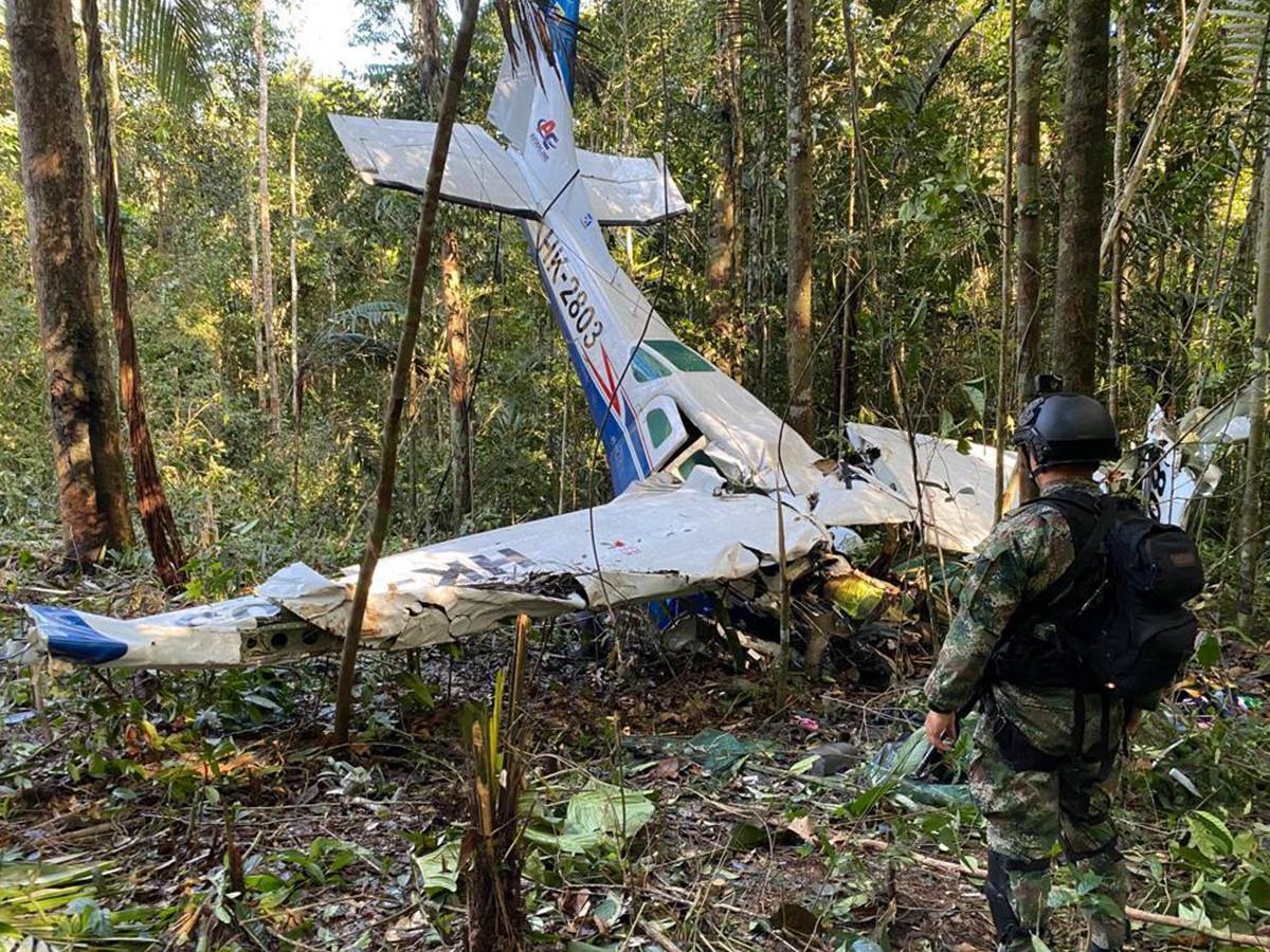  Avion pao u džunglu, mesec dana se traga za decom 