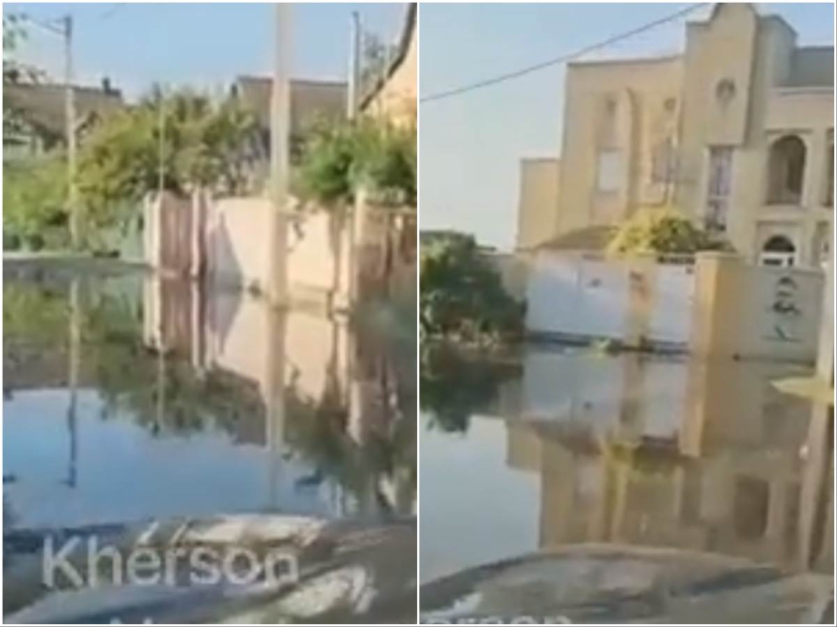  Situacija u Hersonu nakon razorene brane 