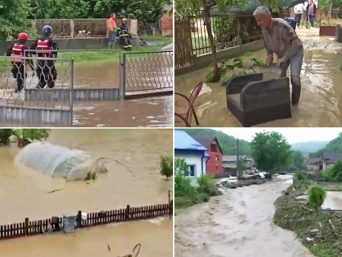  Poplave u Srbiji obustavljen saobraćaj na pruzi kod Jagodine 