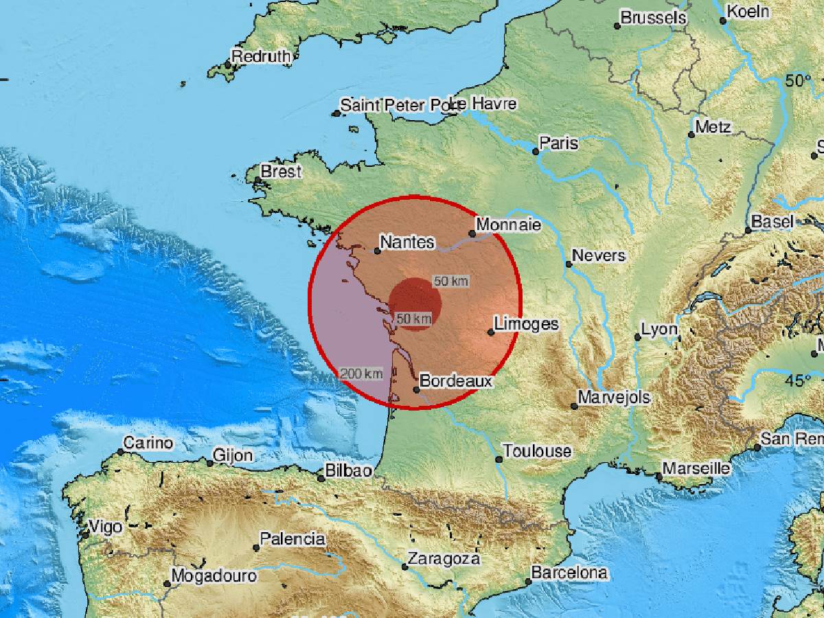  Zemljotres u Francuskoj 
