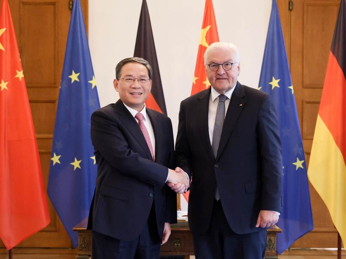  Kineski premijer izjavio da je voljan da radi sa Nemačkom na globalnoj stabilnosti 