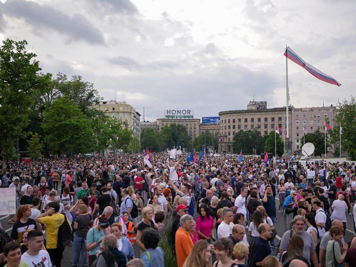  Srbija protiv nasilja protest 24 jun 