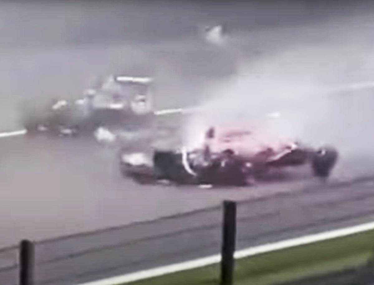  Poginuo vozač Formule Dilano vant Hof snimak 