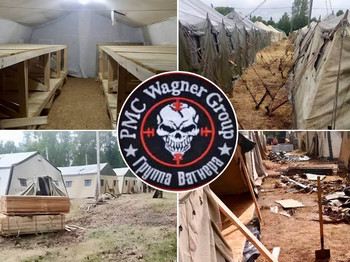  Fotografije vojnog kampa Vagnera u Belorusiji 