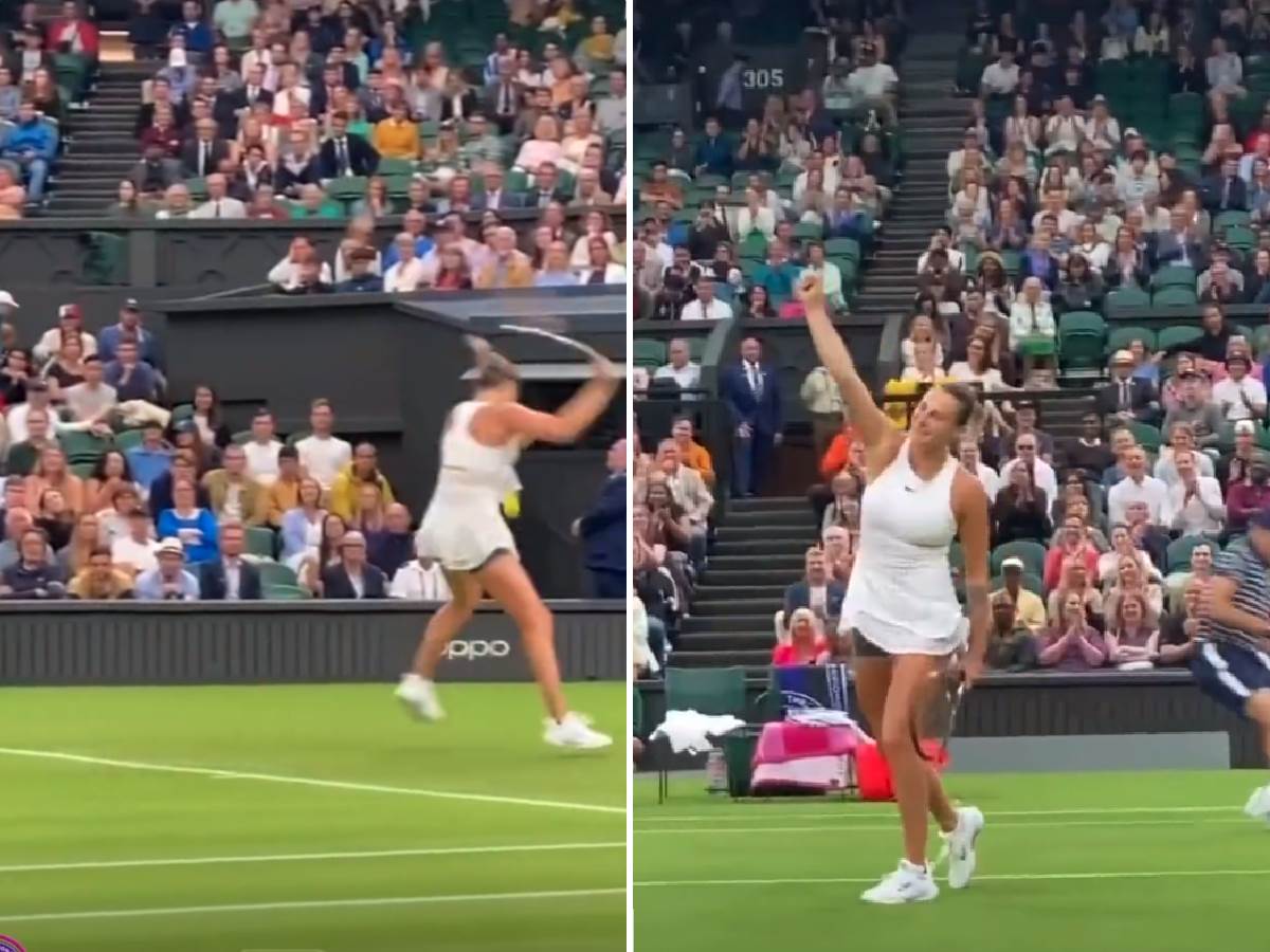 Arina Sabalenka najbolji potez ženskog tenisa video snimak 