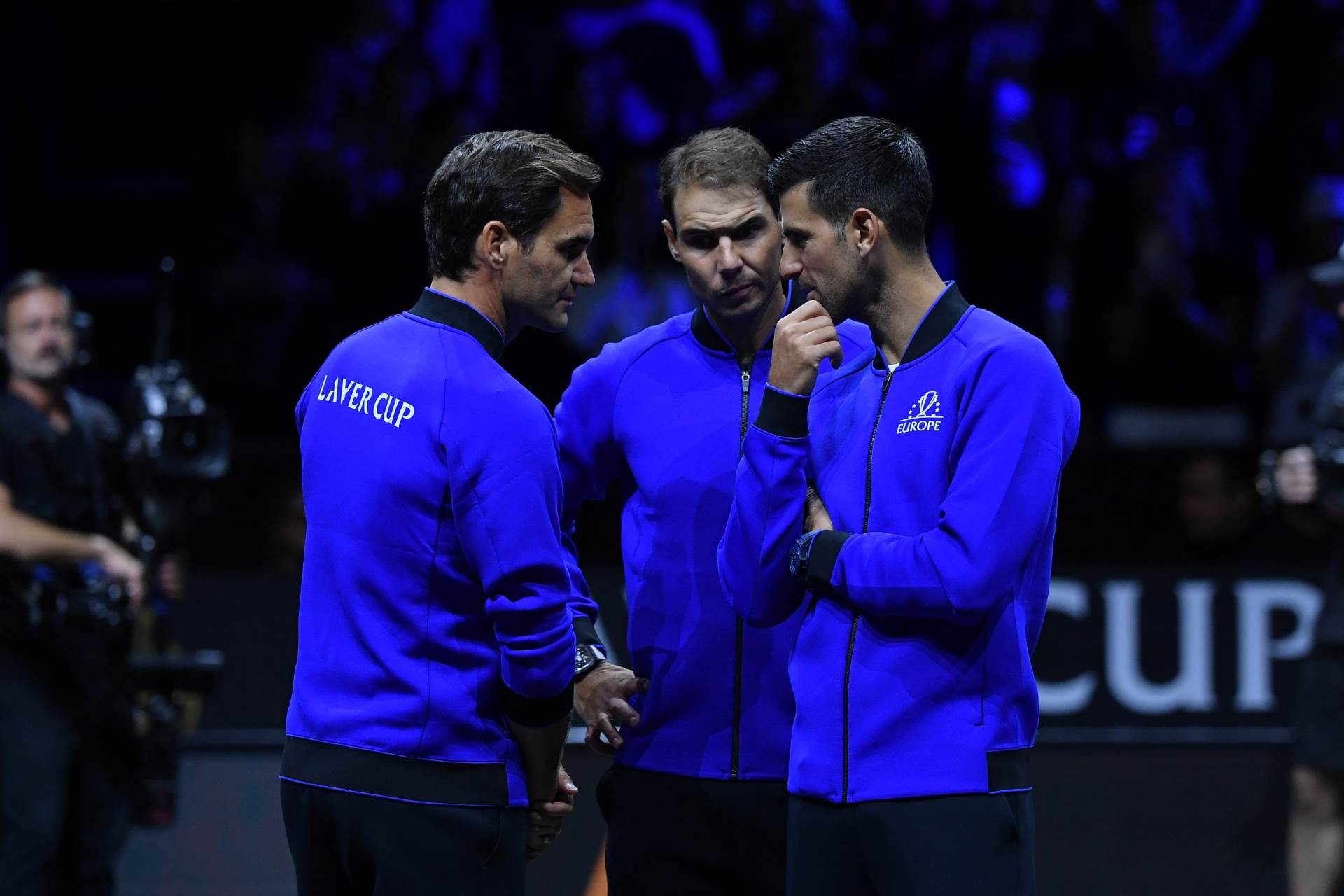  Novak Đoković, Rodžer Federer, Rafael Nadal 