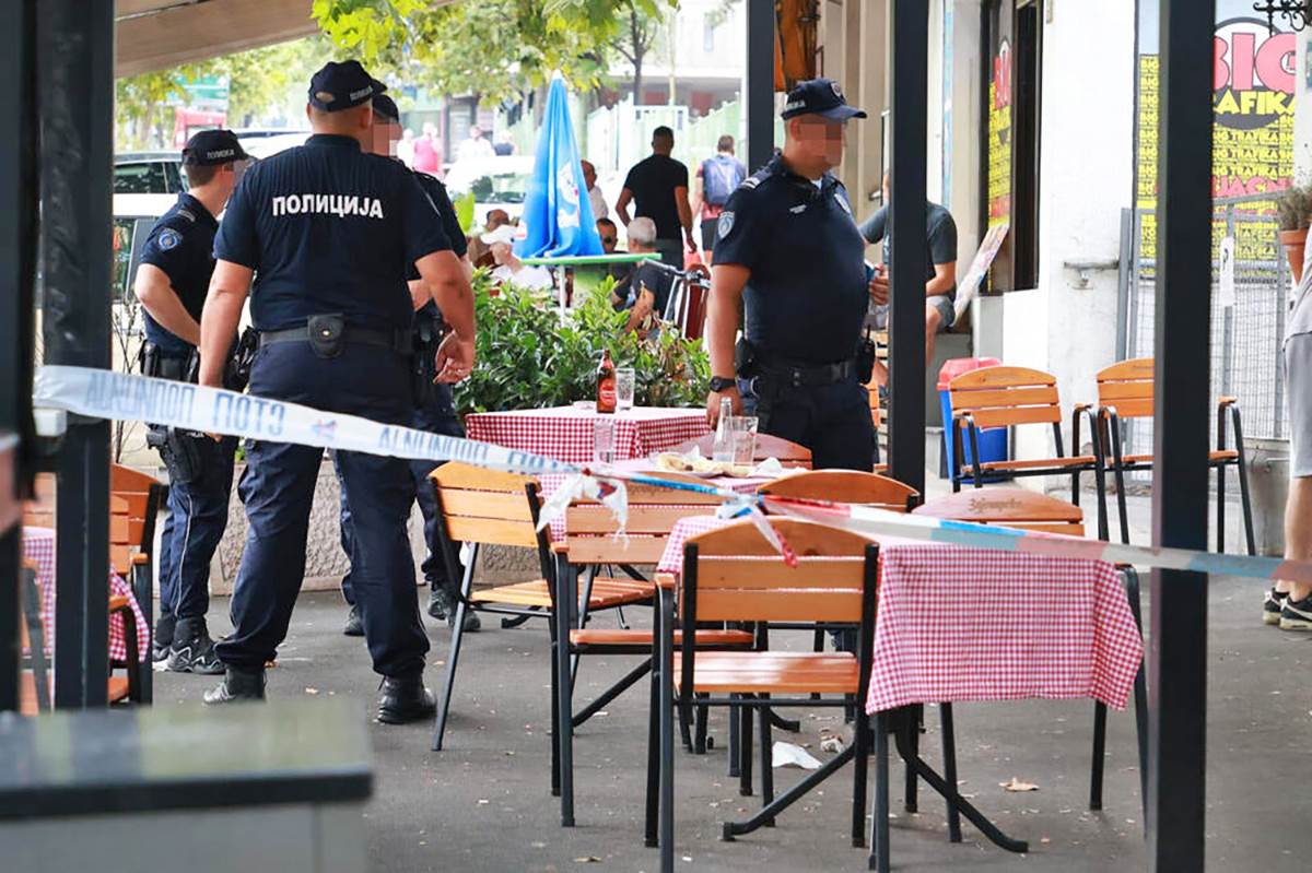  Prve fotografije sa mesta pucnjave u restoranu u Beogradu 