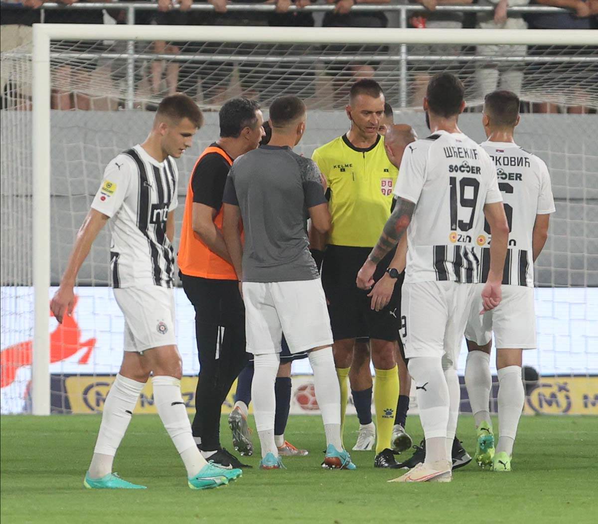  Milan Mitić sudija meča TSC Partizan ne sudi u drugom kolu Superlige 