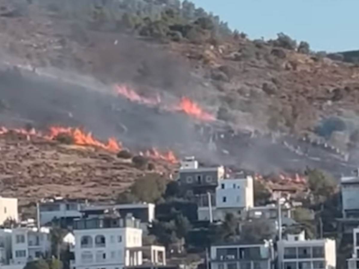  Požar u Turskoj u Bodrumu 