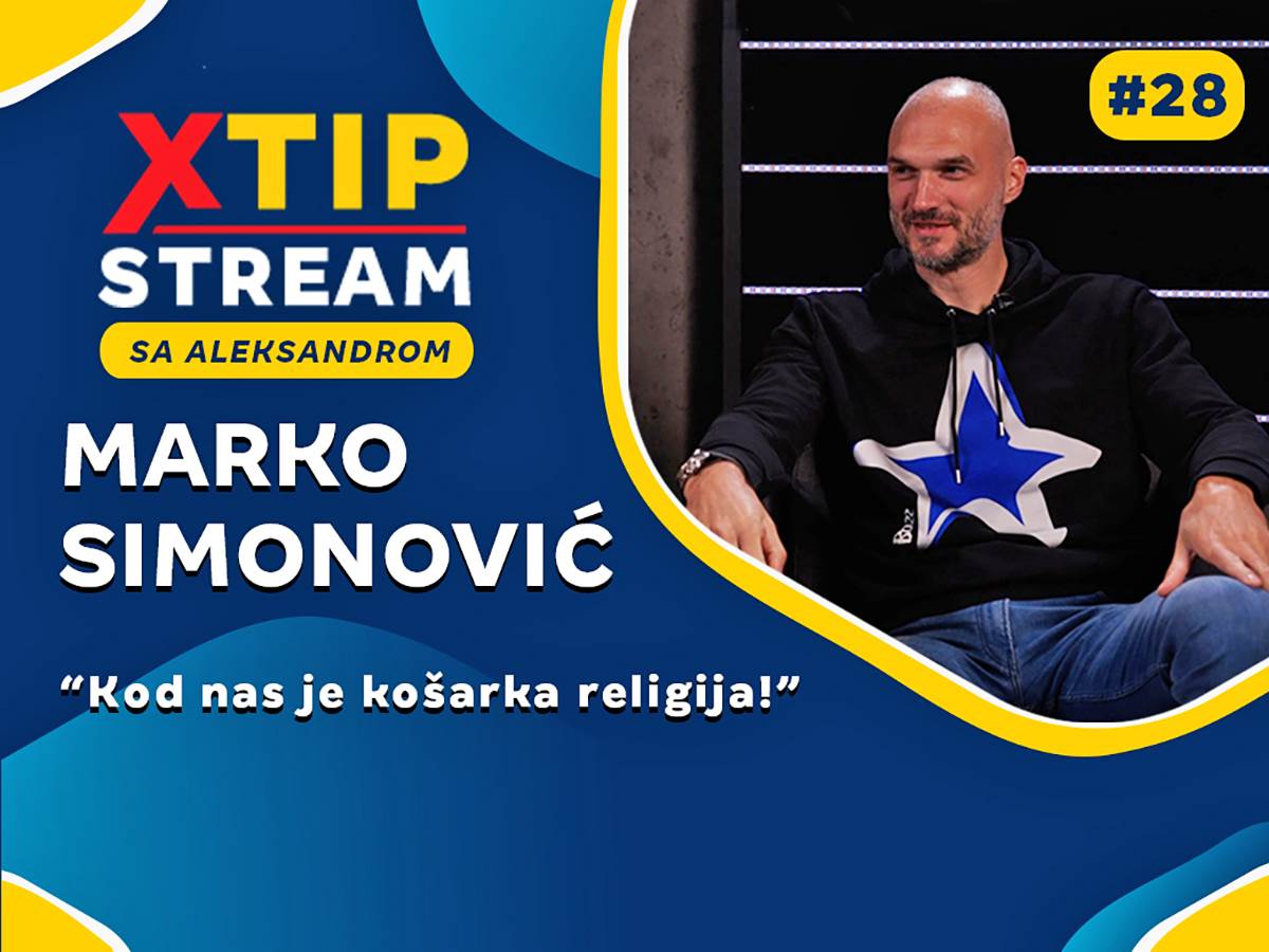  Uvek podređen ekipi - Marko Simonović u Xtip Stream emisiji sa Sandrom 