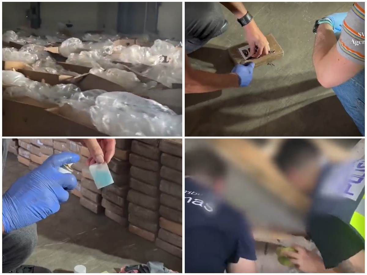  Španska policija zaplenila 10 tona kokaina vrednog 3 milijarde evra 