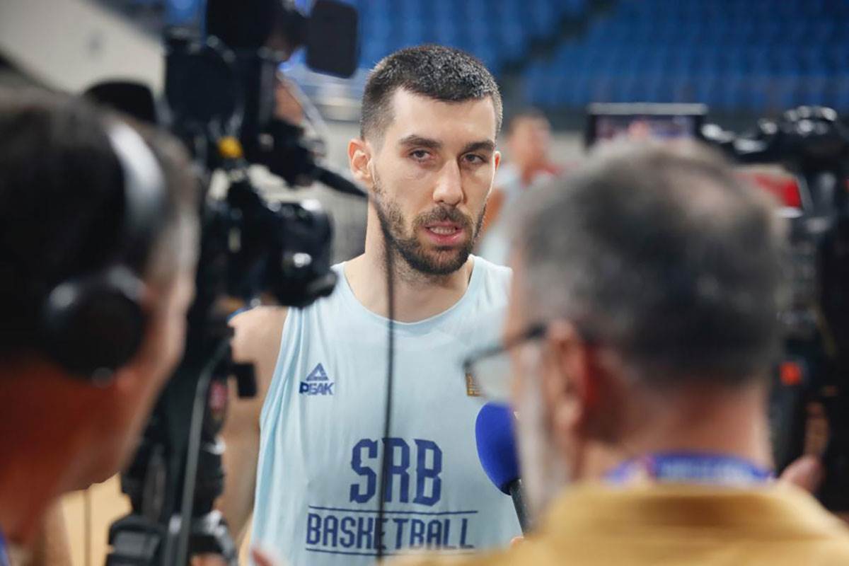  Mundobasket 2023 Srbija Ognjen Dobrić izjava pred Portoriko 