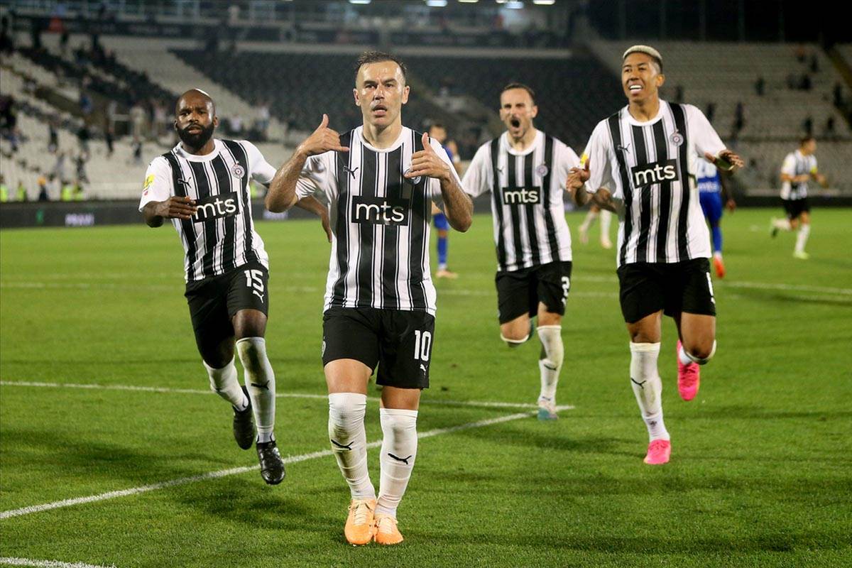 Partizan preokrenuo uz dva penala – od 0:2 do 3:2 u 98. minutu
