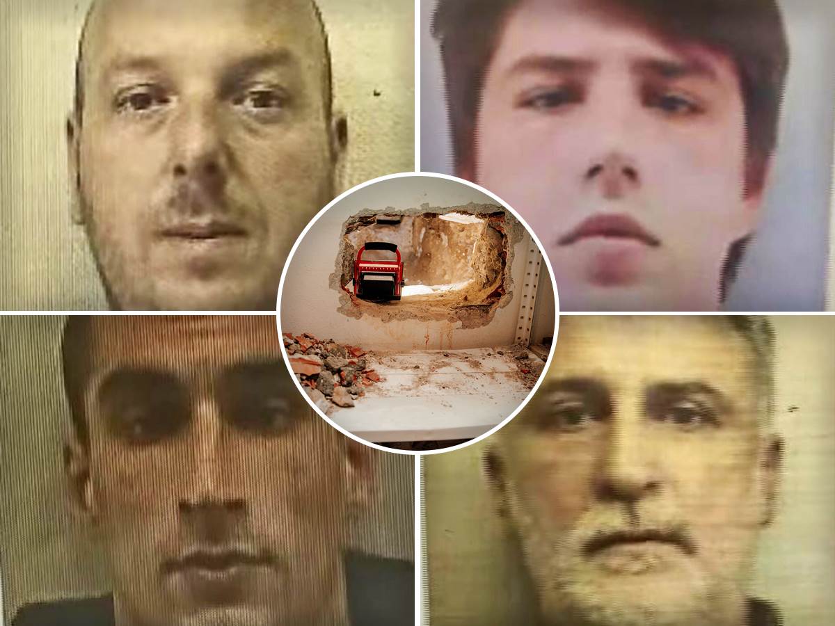  Prvi snimak osumnjičenih za kopanje tunela do suda u Crnoj Gori 