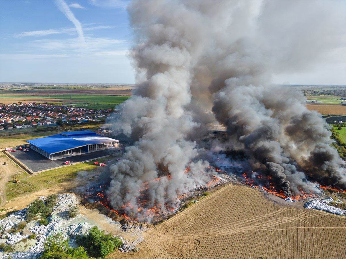  Fotografije požara u Osijeku 