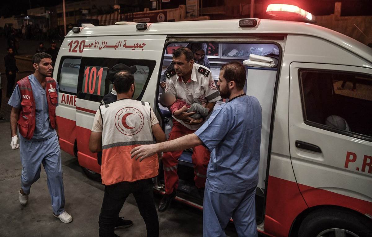  Doktor u Gazi o povređenoj deci u bombardovanju 