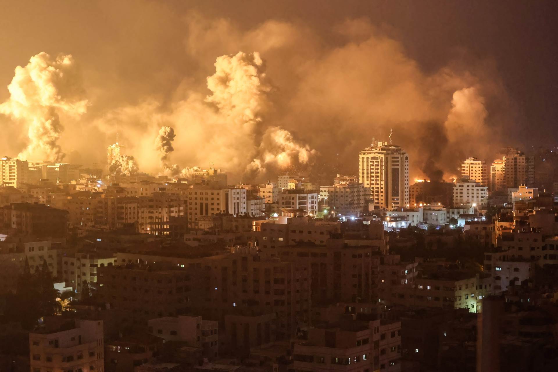  počeo vazdušni napad na Pojas Gaze 