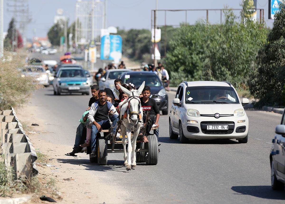 Stanovnici Gaze beže zbog upozorenja Izraela 