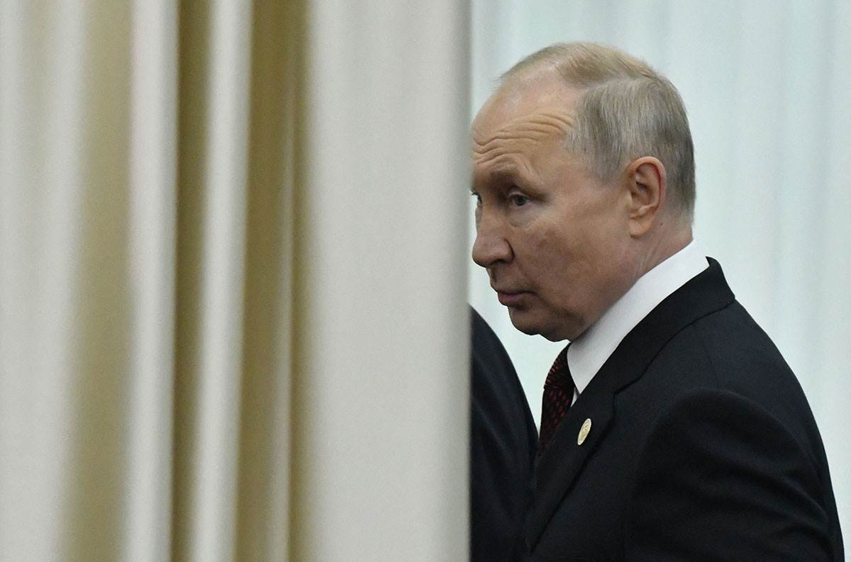  Ruski predsednik Vladimir Putin odlazi na sastanak šefova država Zajednice nezavisnih država (ZND) 