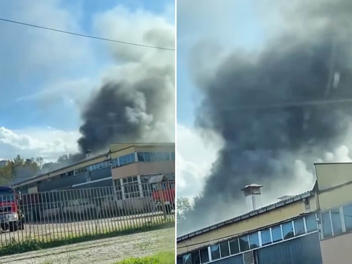  Požar u zgradi Industrije motora u Rakovici 