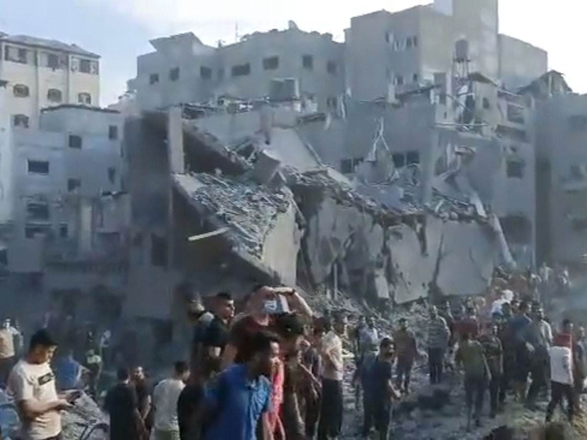  Eksplozija u izbegličkom kampu u Gazi 