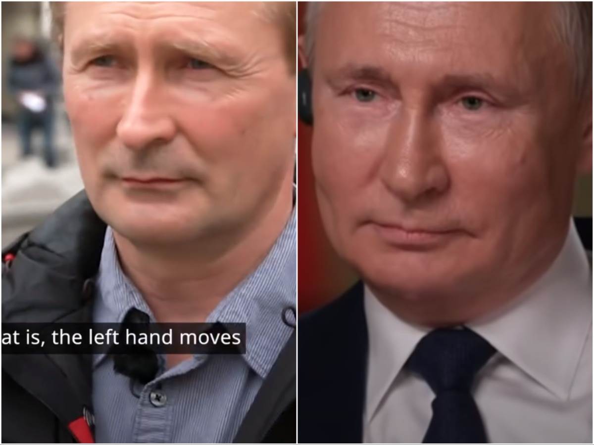  Putin i čovek koji liči na njega 